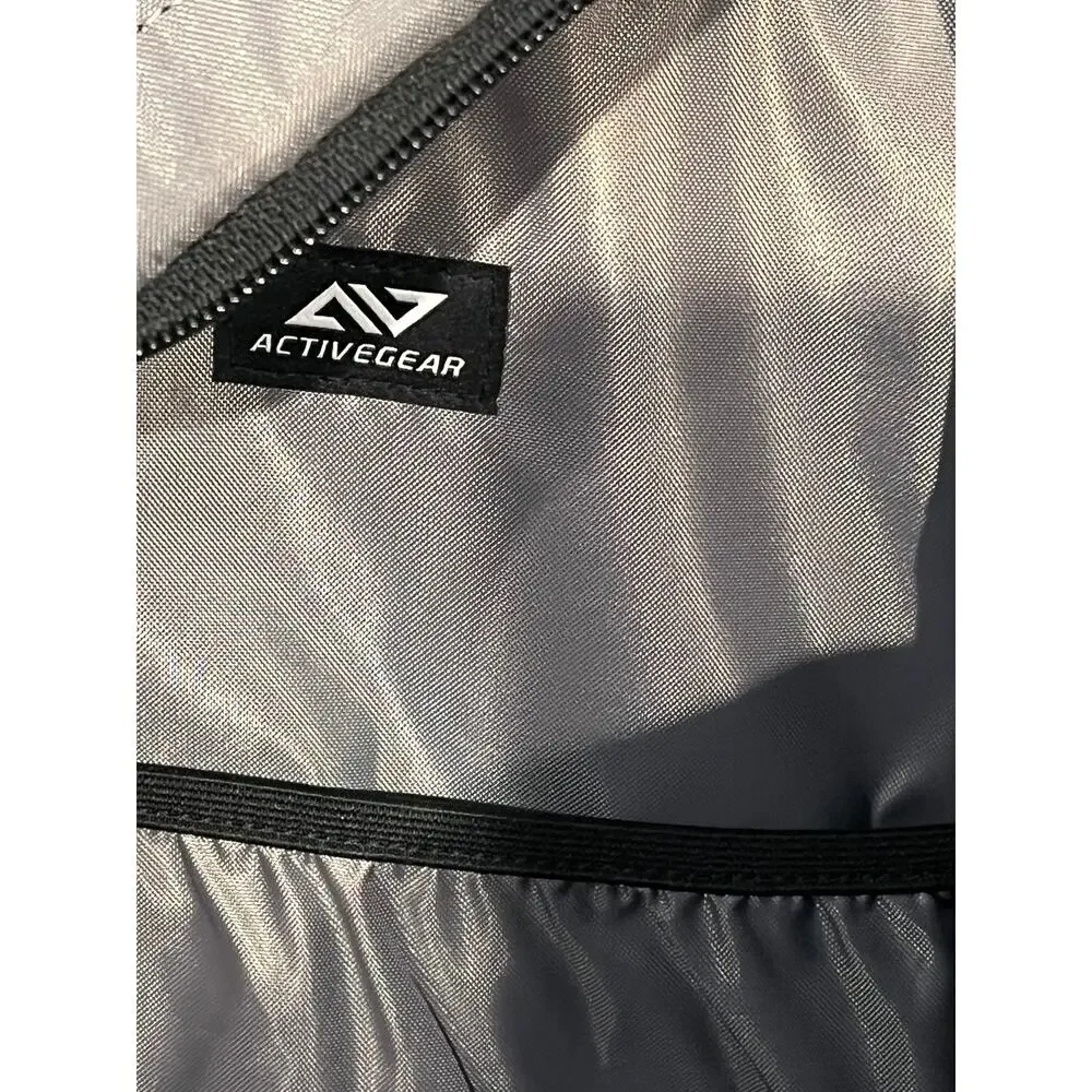 Active Gear 28L Black Padded Computer Backpack